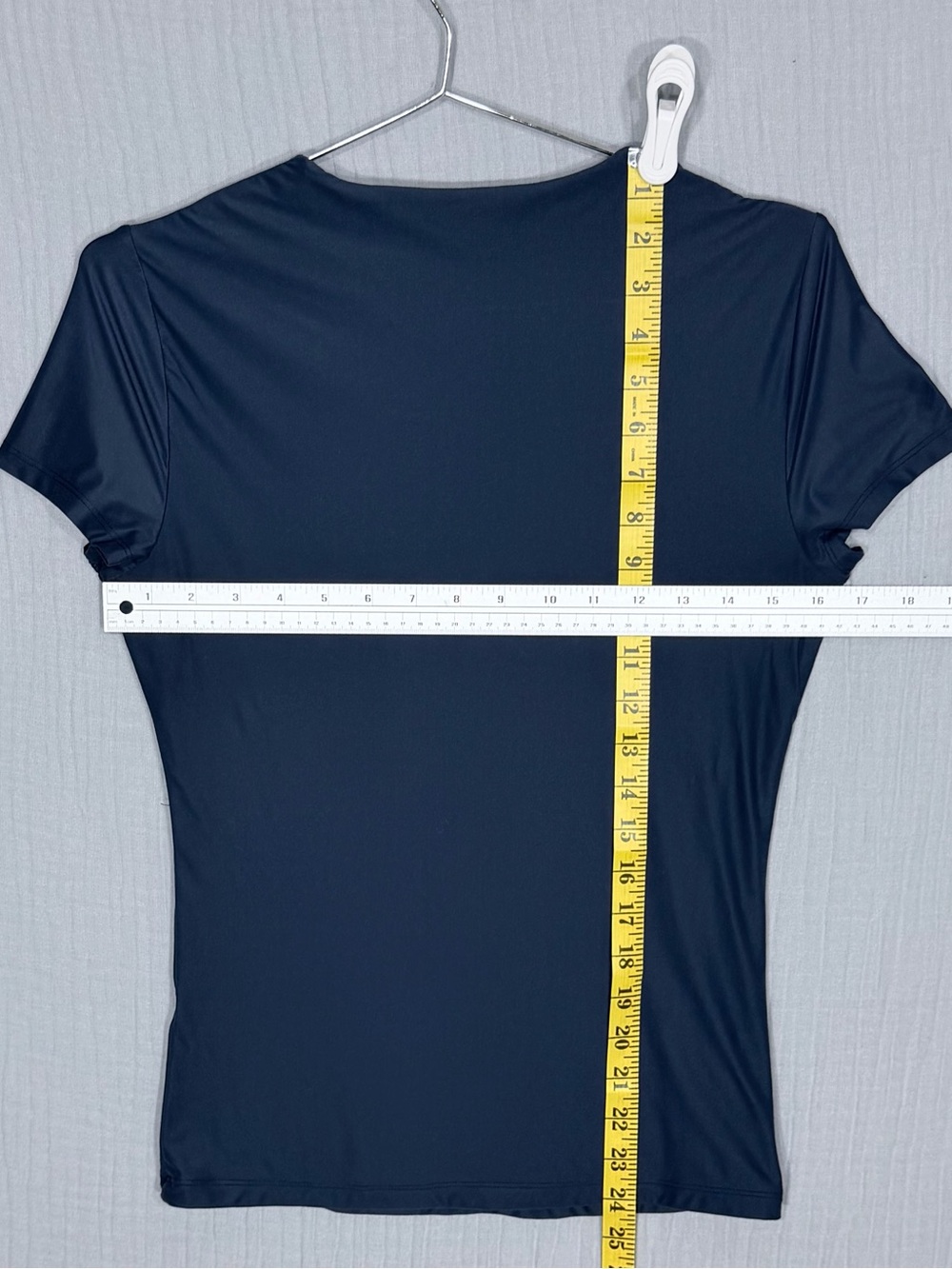 Abercrombie & Fitch Navy Second-Skin Crewneck Tee Size M - Picture 4 of 6